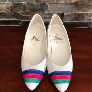 PEPE JIMENEZ AMOUR LEATHER VINTAGE SHOES SZ 7 AA